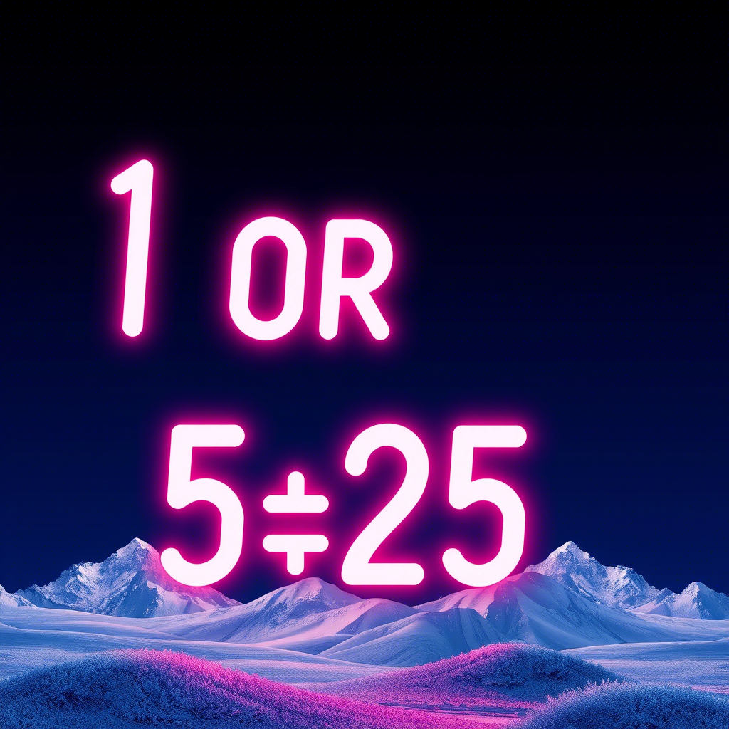 -1 OR 5*5=25 -- 